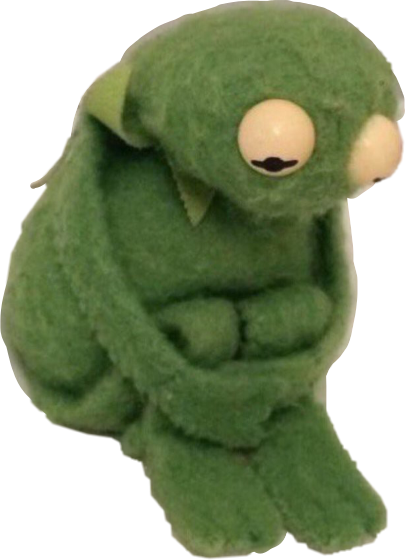 Sad Kermit Png - Sad Kermit Meme (809x1120), Png Download