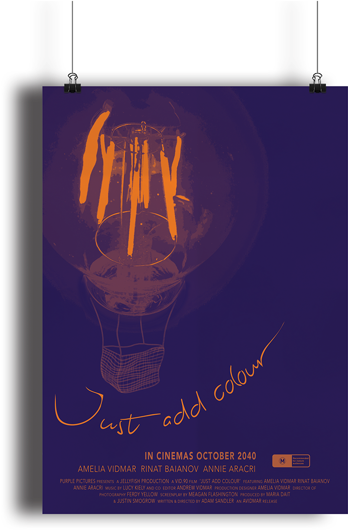 I Had To Create A Movie Poster For A Movie Based On (1200x1560), Png Download