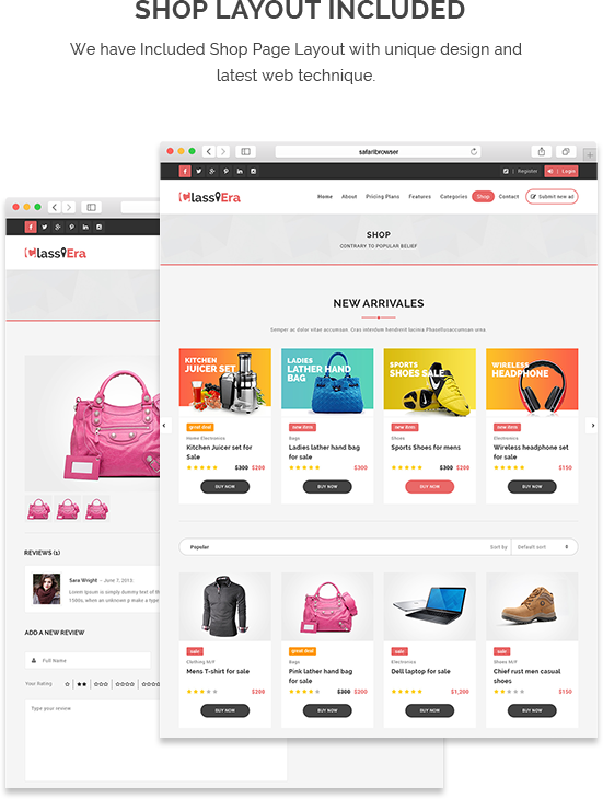 Classiera Classified Ads (551x730), Png Download