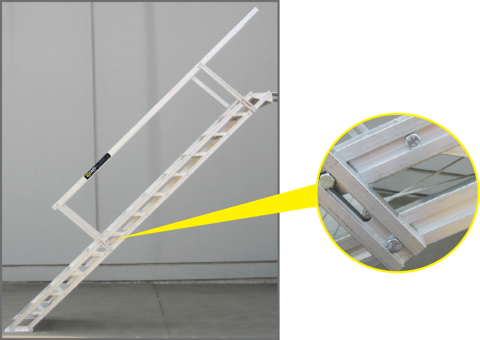 Gap Between Stringers Increases As The Stairs Incline (976x692), Png Download