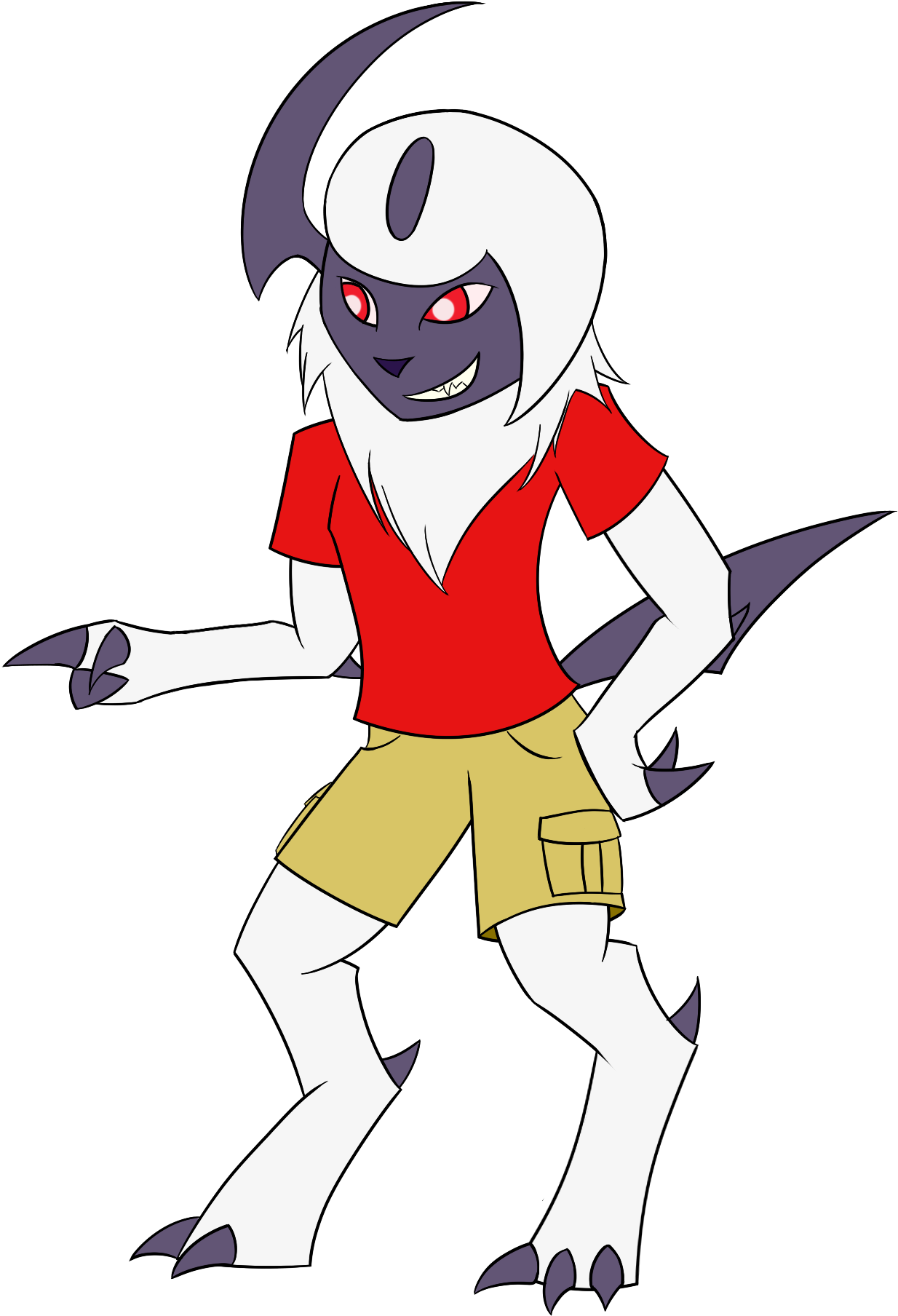 Azrael The Absol (1300x1900), Png Download