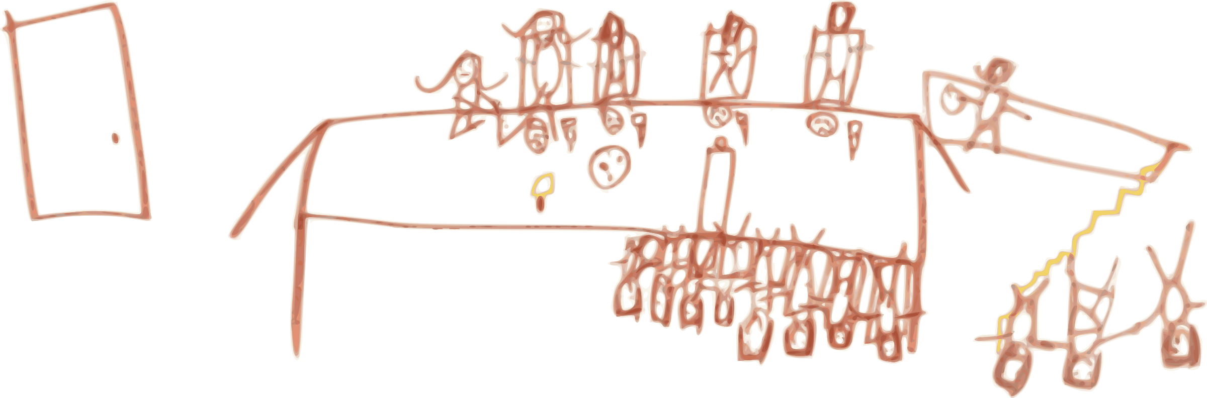 This Free Icons Png Design Of Kindergarten Art Lords (2400x792), Png Download