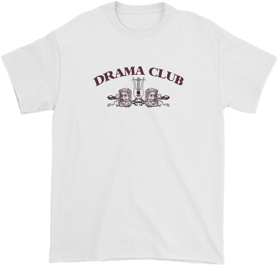 Drama Club T-shirt Dustin Henderson Stranger Things (1000x1000), Png Download