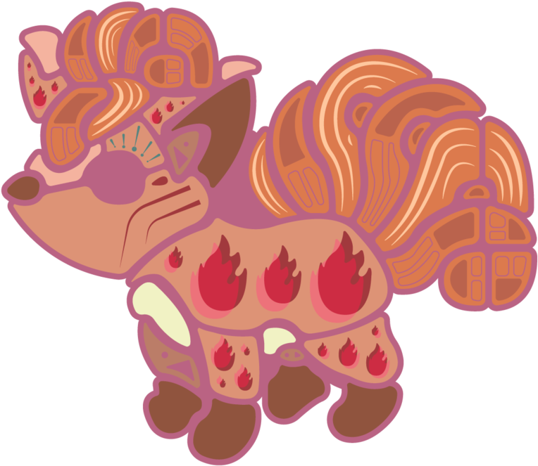 Vulpix (1000x1294), Png Download