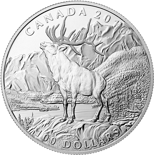 $100 Fine Silver Coin (570x570), Png Download