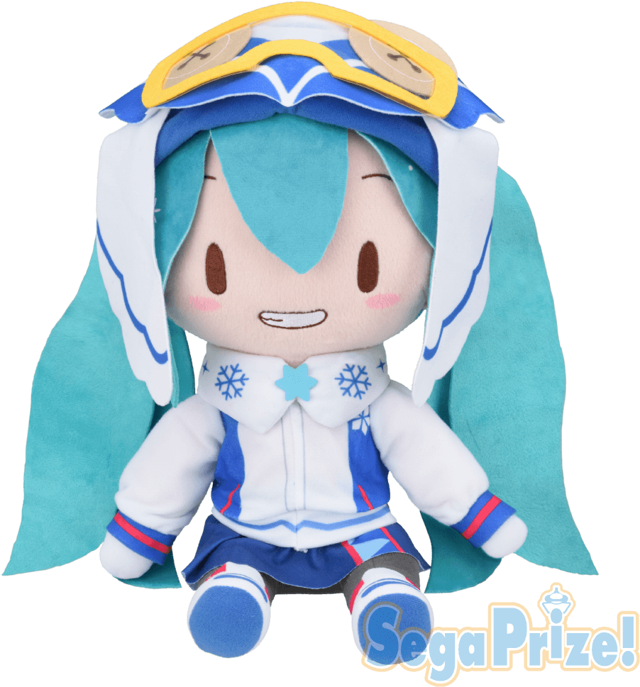 Snow Miku 2016 Plush (1000x1000), Png Download