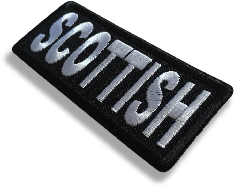 3" Proud To Be Scottish With Scotland Flag Patch Set (1000x1000), Png Download