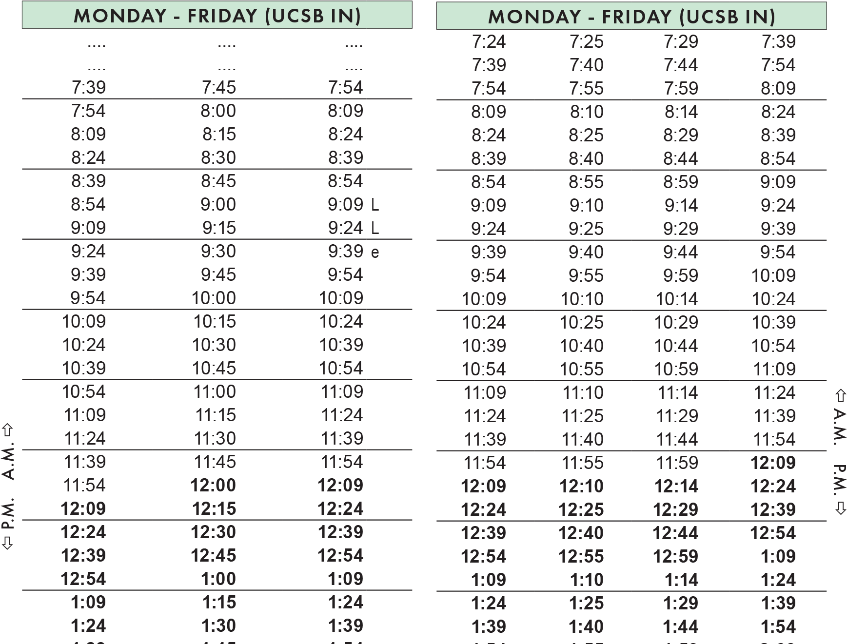 Santa Barbara Mtd Route 28 Bus Book Pages Thumbnail (1776x1332), Png Download