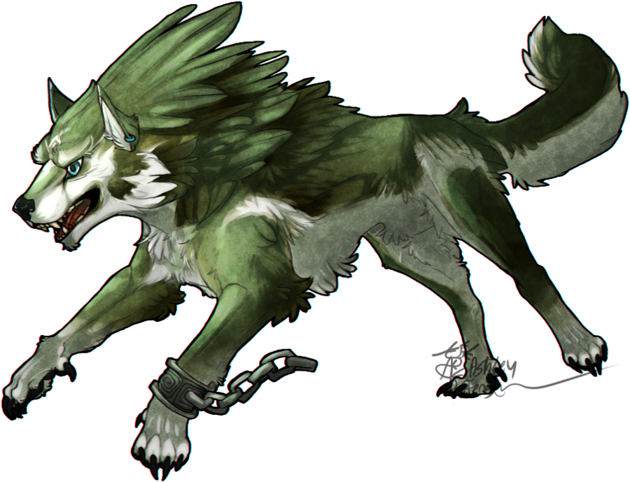 Wolf Link Png (1024x723), Png Download