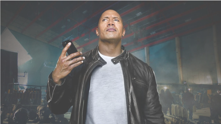 2017 2018 “the Rock X Siri Dominate The Day” (933x525), Png Download