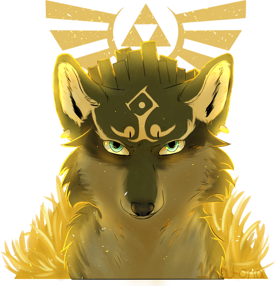 Decided To Draw Wolf Link Because Why Notpic (936x968), Png Download