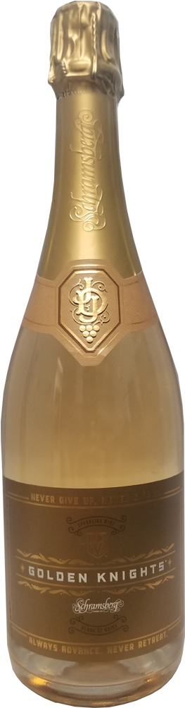 Vegas Golden Knights Blanc De Noirs Sparkling Wine (1024x1024), Png Download