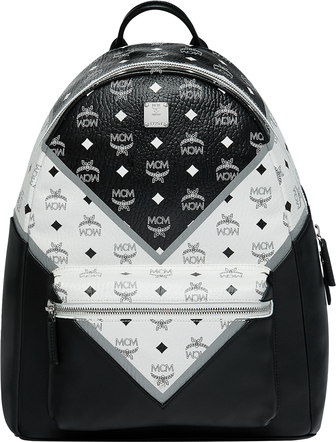 Mcm Stark Backpack In M Move Visetos (2000x2164), Png Download