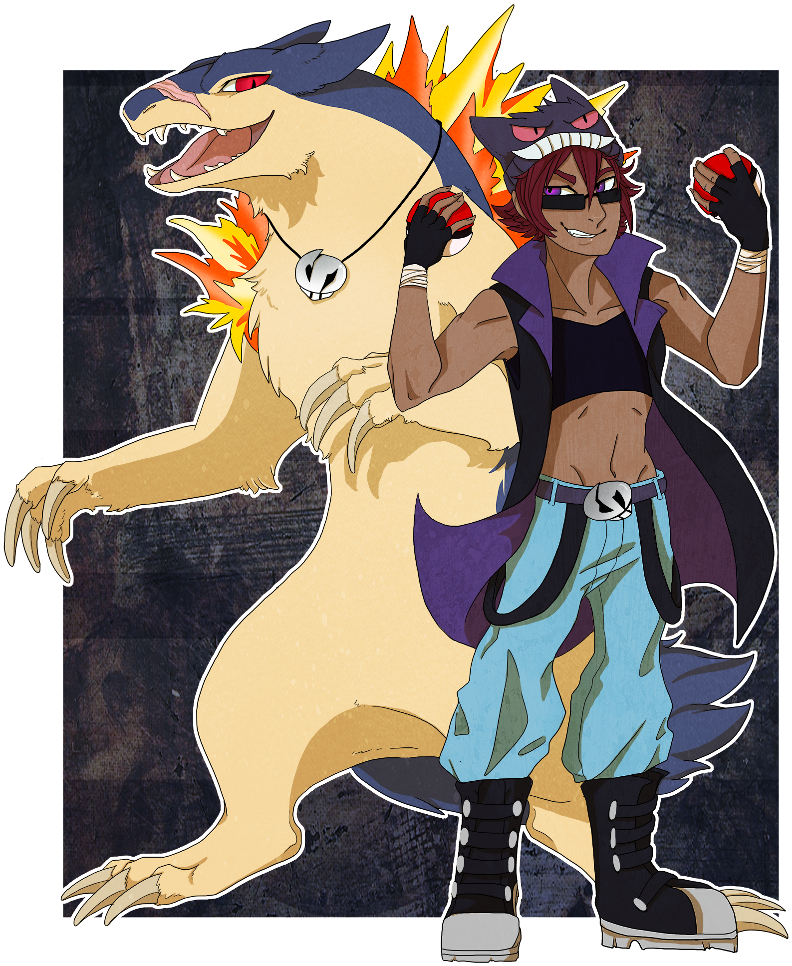 Typhlosion Png (1737x2000), Png Download