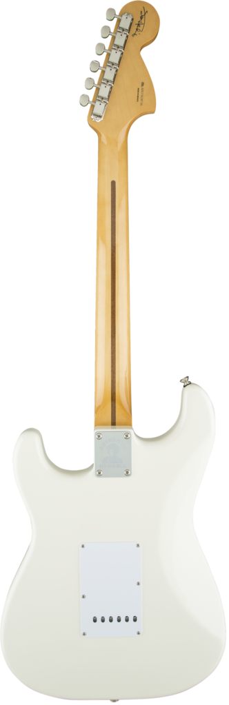 Fender Jimi Hendrix Strat Mn Olympic White W/bag (332x1023), Png Download