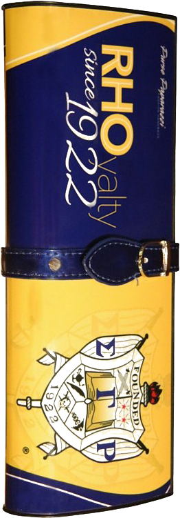 New Design Custom Clutch For Sigma Gamma Rho Soroity (391x800), Png Download