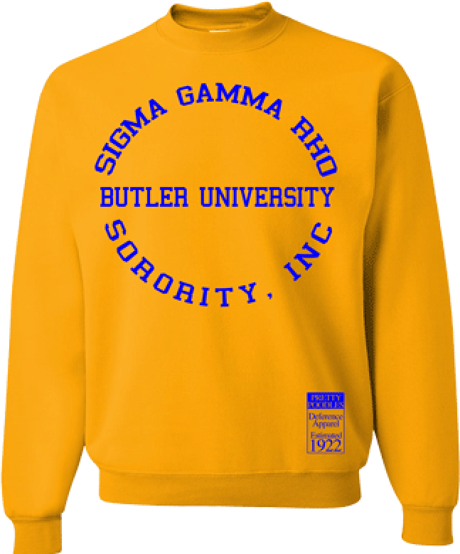 Sigma Gamma Rho Stamp Crewneck (800x800), Png Download