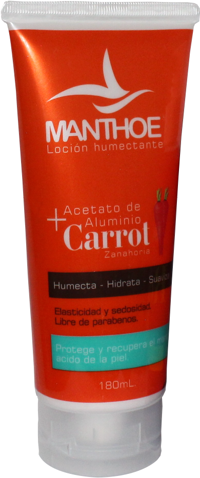 Loción Hidratante Zanahoria 180ml (1000x1000), Png Download