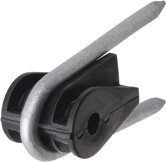 Pel Wood Post Staple On Insulator 50 Pack (763x571), Png Download