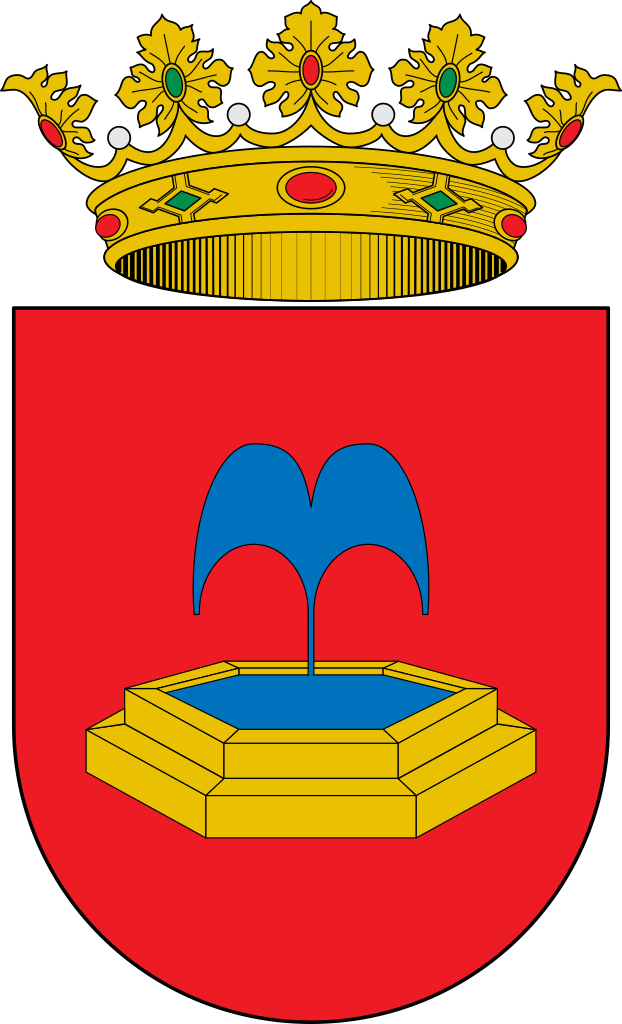 Escut De La Font De La Reina (622x1024), Png Download