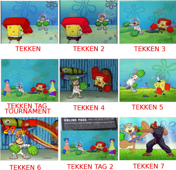 The Tekken Series (600x600), Png Download