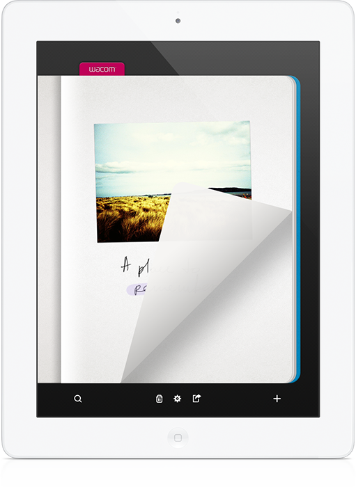 Paired With The Bamboo Stylus, It Turns Your Ipad Into (511x700), Png Download