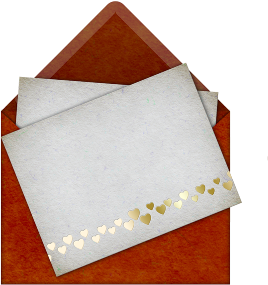 Envelope De Carta Png (600x647), Png Download