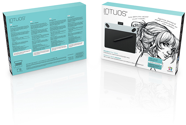 Tableta Digitalizadora Wacom Intuos Draw Blanco (603x603), Png Download