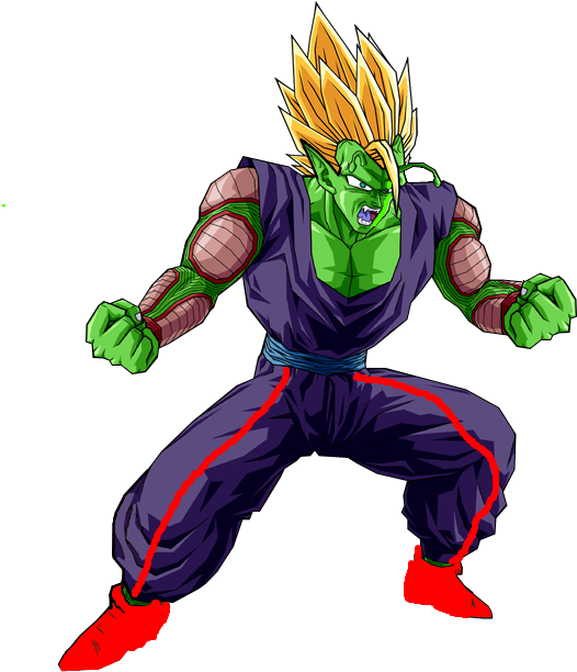 Piccolo Ssj (600x650), Png Download