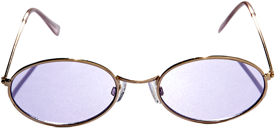 Gafas De Sol Con Montura Metálica Y Cristales Lavanda, (1300x1670), Png Download
