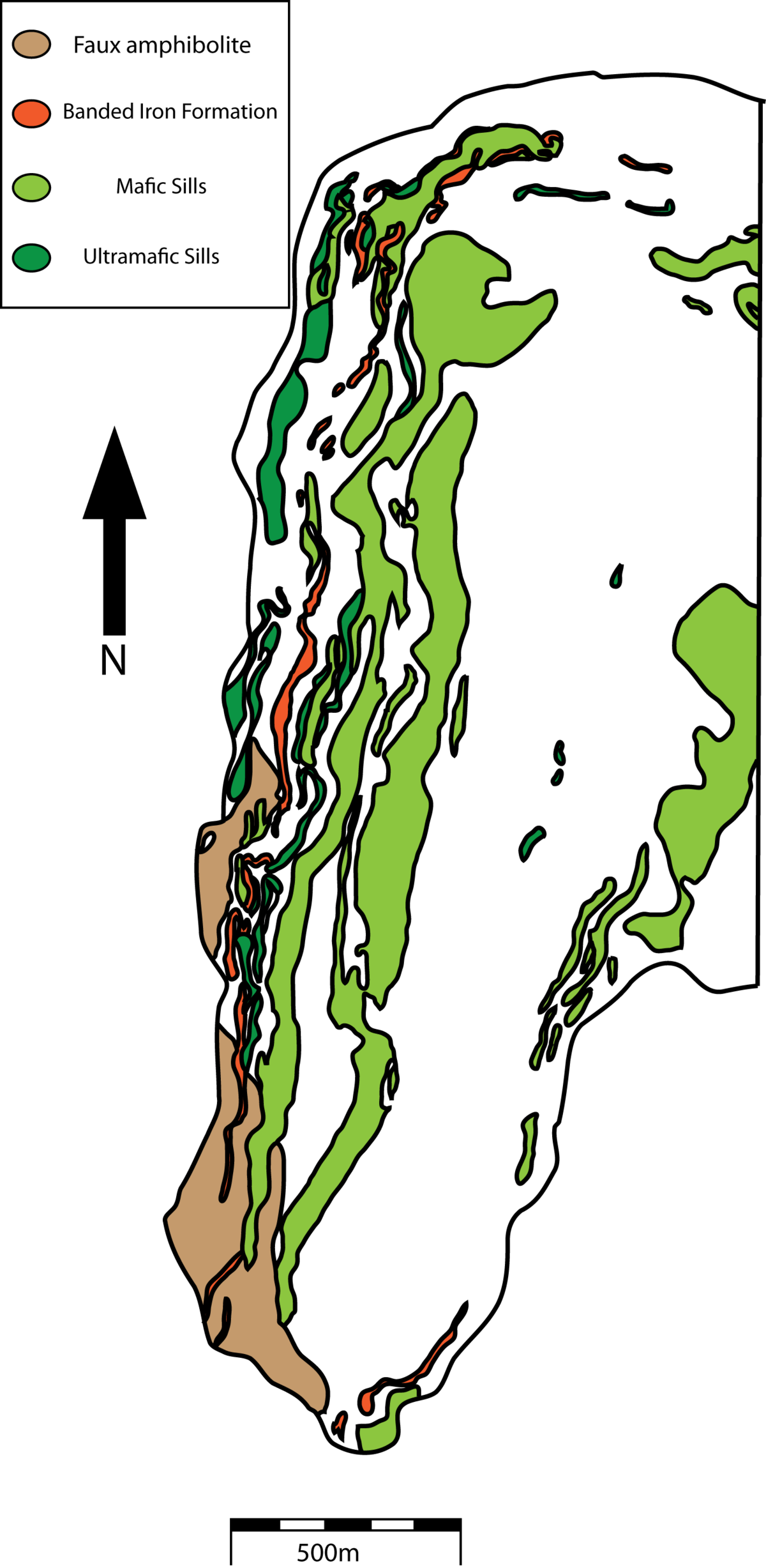 Cinturón De Rocas Verdes De Nuvvuagittuq (1200x2455), Png Download