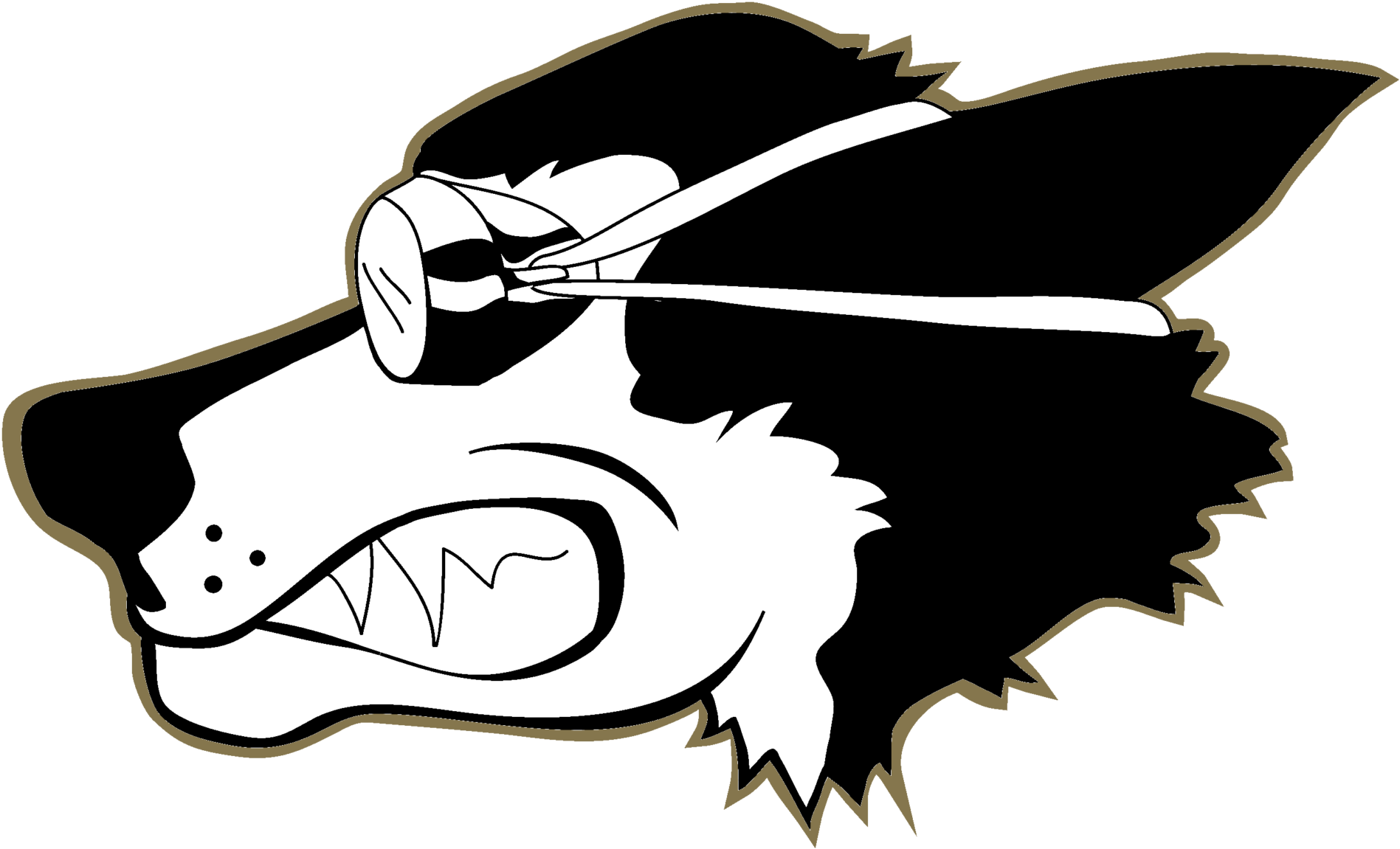 Husky Clipart Washington University (2000x1206), Png Download