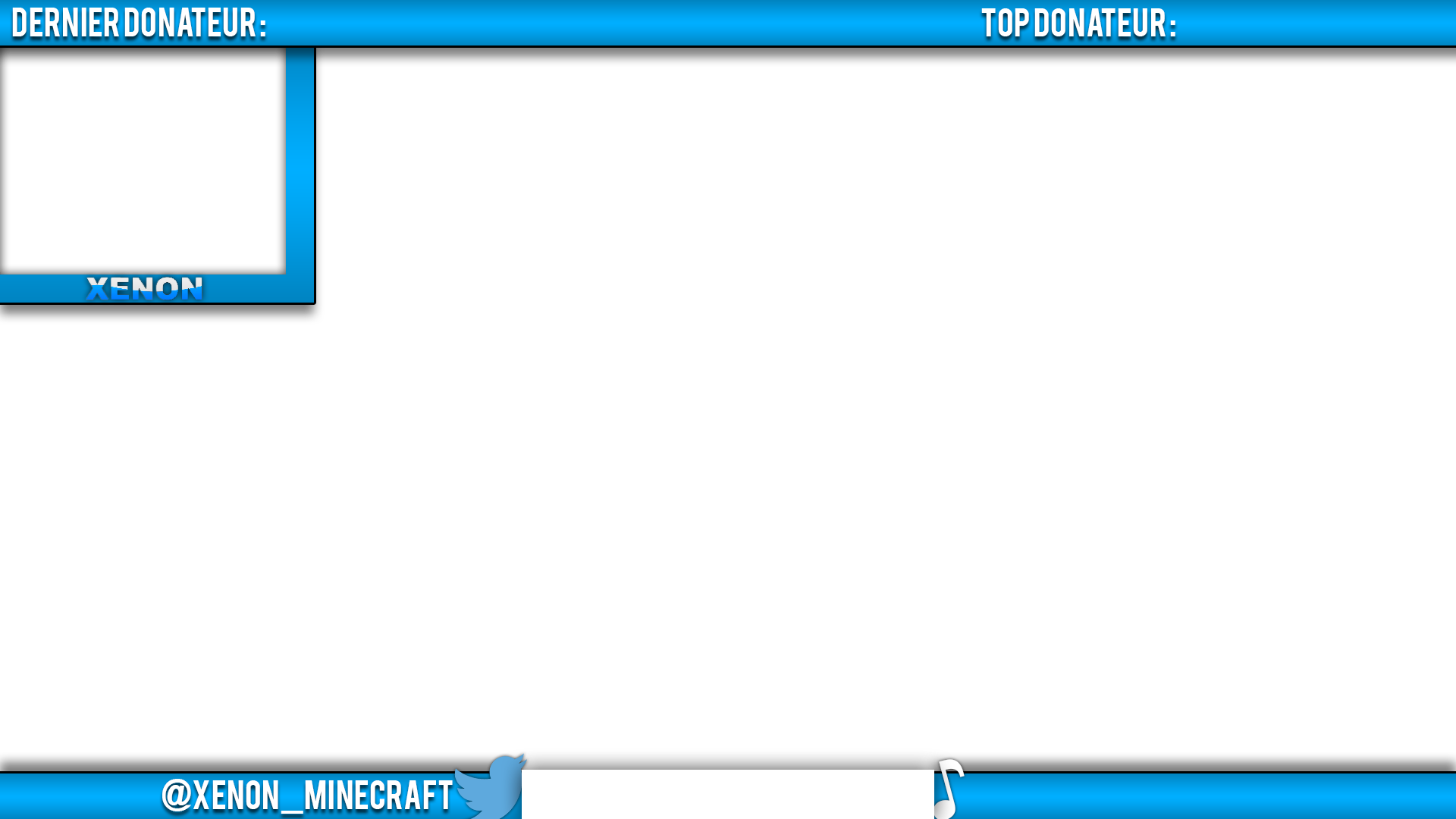 Overlay Bleu Twitter (1920x1080), Png Download