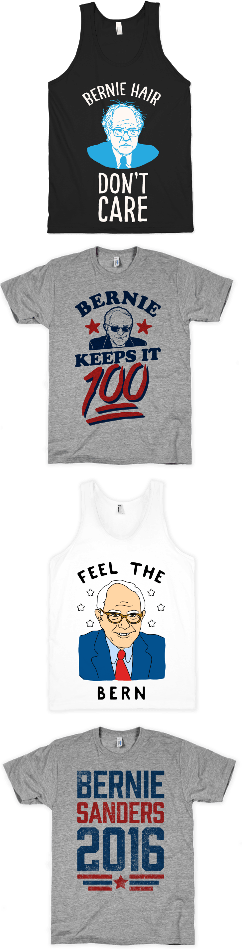 Show Off Your Love For Your Favorite Democratic Presidential (484x1936), Png Download