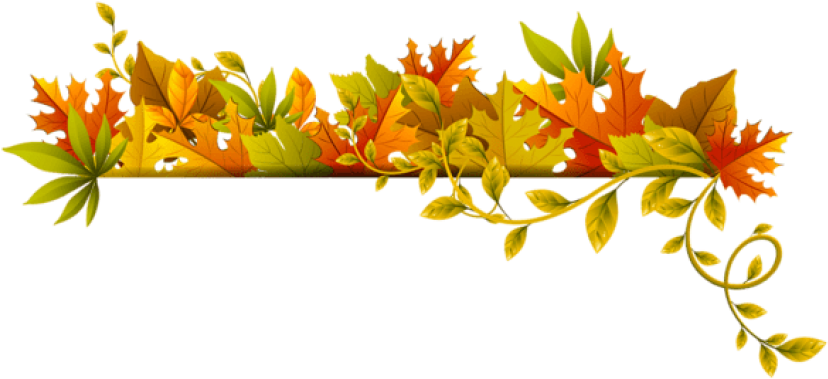 Free Png Fall Deco Transparent Picture Png Images Transparent (850x396), Png Download