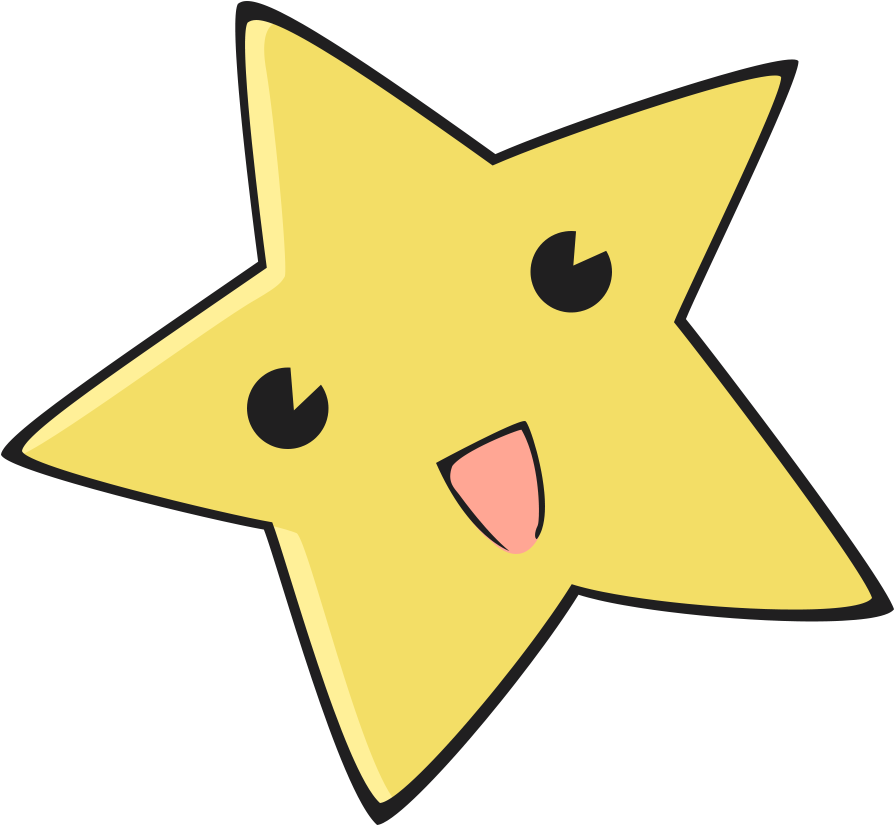 Estrela Png Desenho (962x900), Png Download