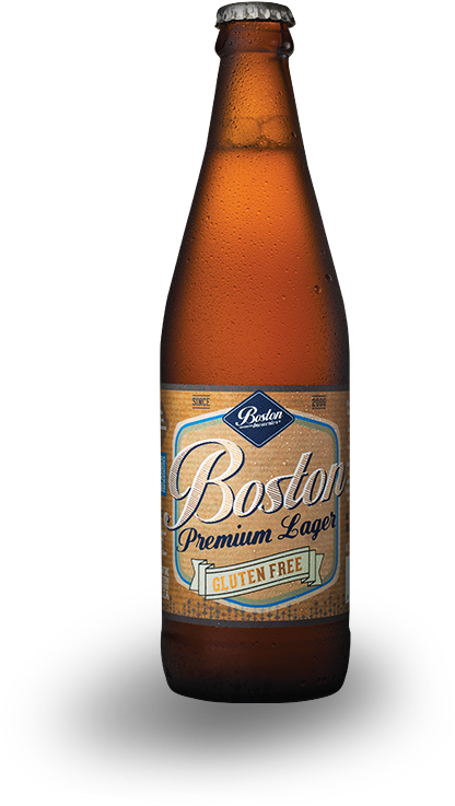 Boston Premium Lager (438x747), Png Download