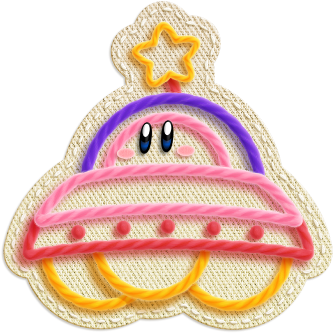 Kirby's Epic Yarn (700x700), Png Download