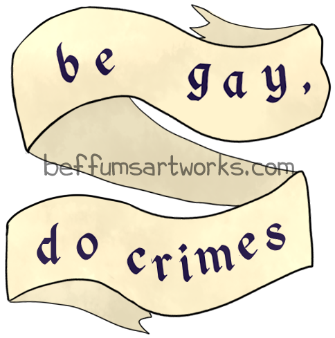 Be Gay Do Crimes (649x661), Png Download