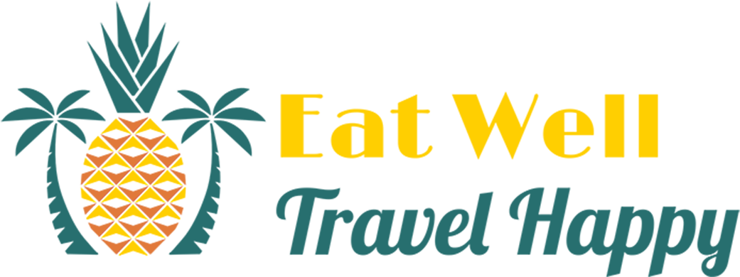 Eat Well Travel Happy (1200x464), Png Download