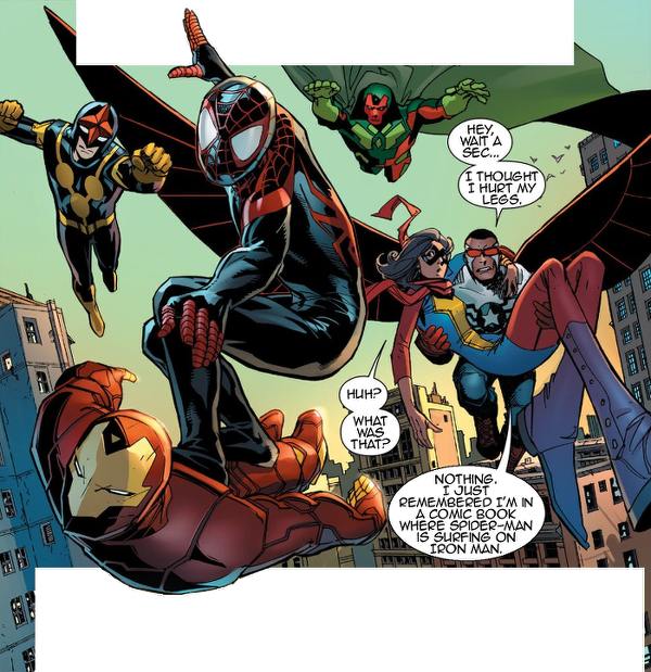 Avengers Comic Png (600x619), Png Download