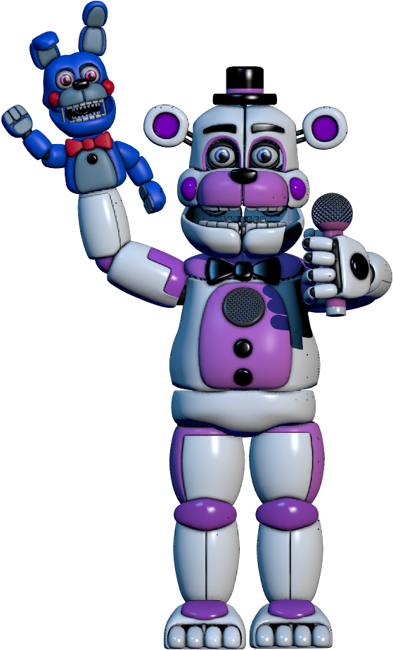 Rendera Generic Funtime Freddy Render, And My First (857x1080), Png Download