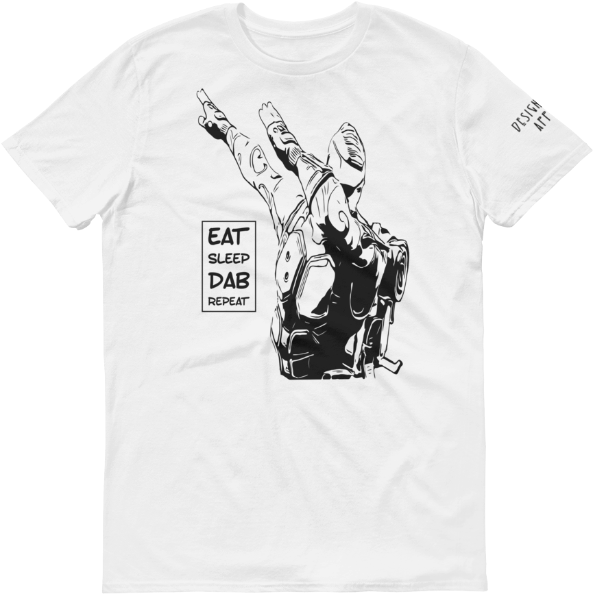 Eat Sleep Dab Repeat (1000x1000), Png Download