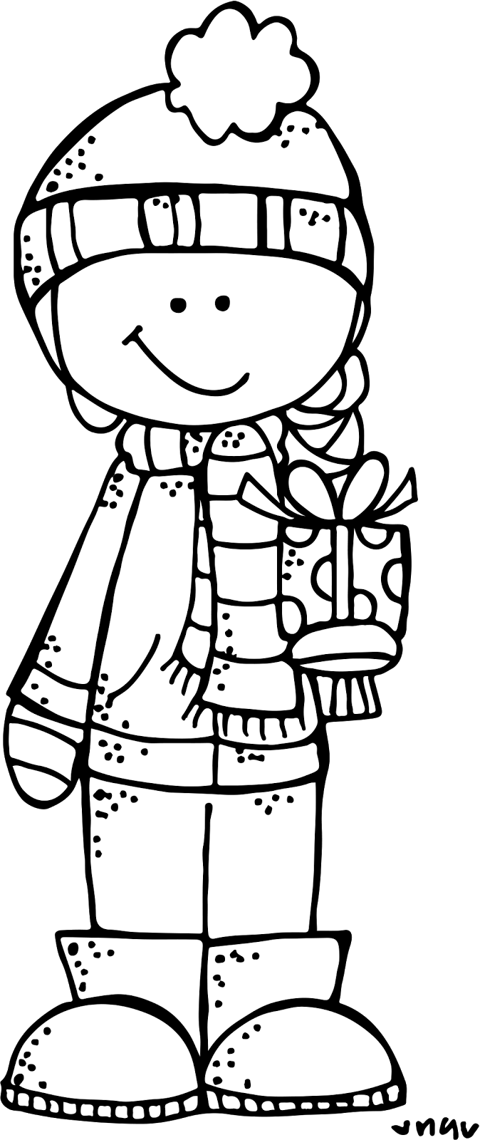 Lds Gift Drawing Illustration Free Download Image (674x1600), Png Download