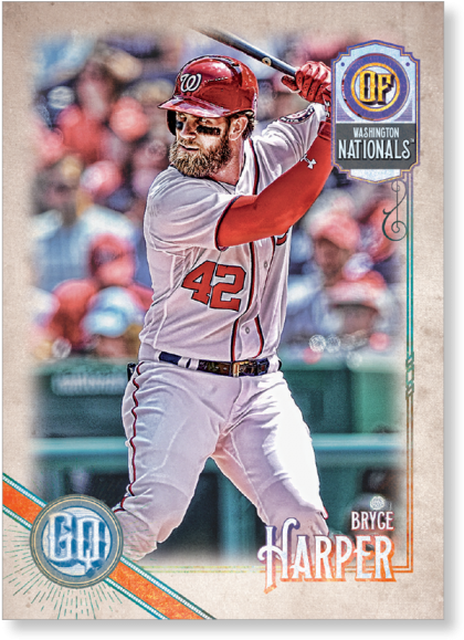 Bryce Harper 2018 Topps Gypsy Queen Baseball Jackie (700x700), Png Download