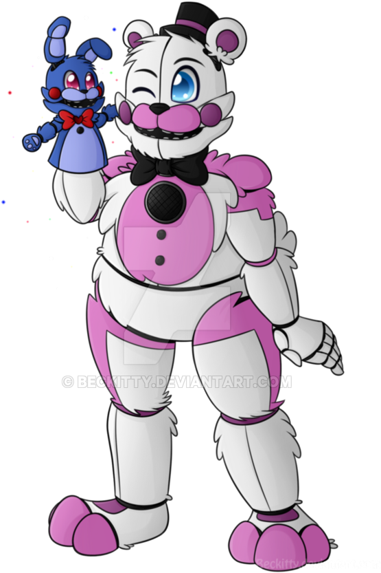 Played Sister Location (600x881), Png Download