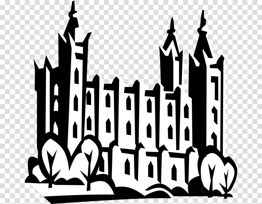 Lds Temple Clip Art Clipart Logo Temple Clip Art (900x700), Png Download