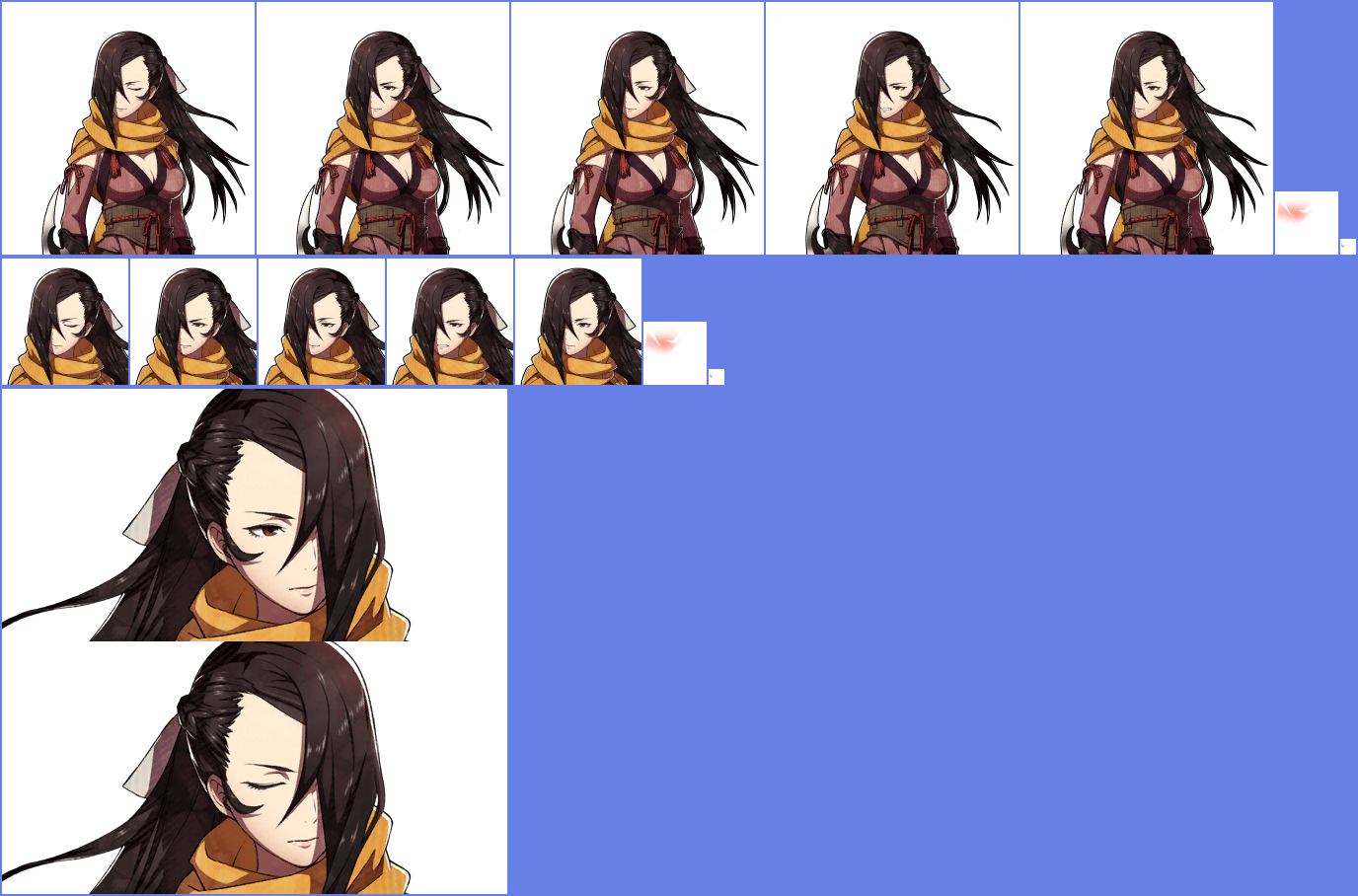 Kagero Sprite Fe Pinterest Sprites And Fire Emblem (1376x908), Png Download
