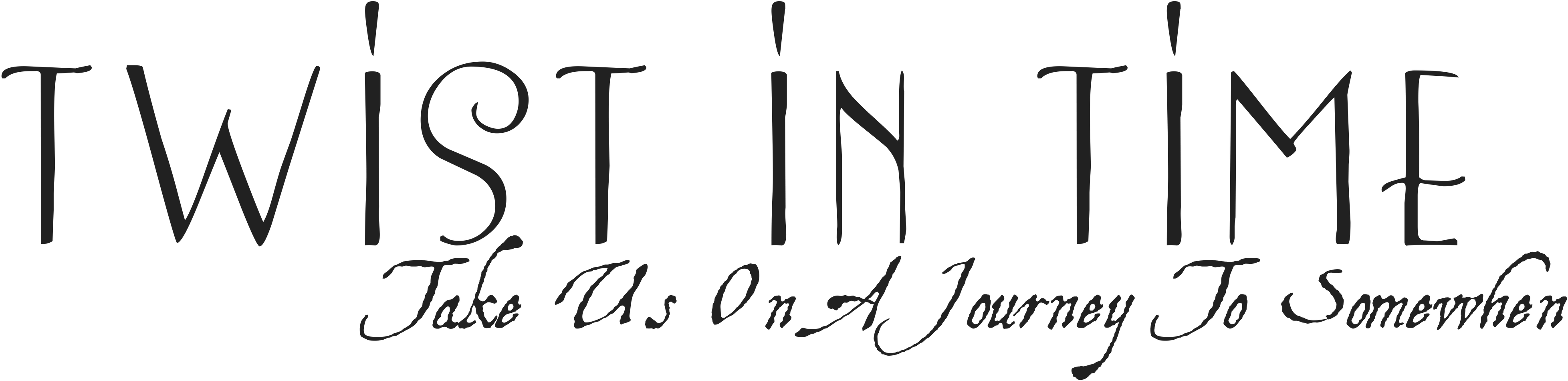 Twist In Time Literary Magazine (4000x1034), Png Download