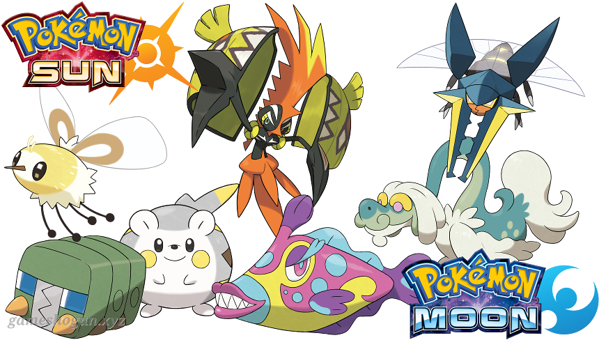 New Pokémon In Sun And Moon Revealed (875x493), Png Download